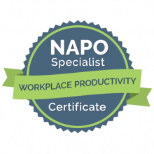 NAPO Specialist — Workplace Productivity Certificate